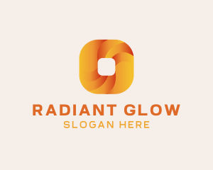 Gradient Technology Square logo design