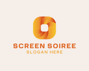 Gradient Technology Square logo design