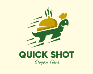 Fast Turtle Food Delivery logo design