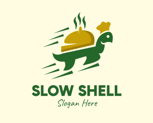 Fast Turtle Food Delivery logo design