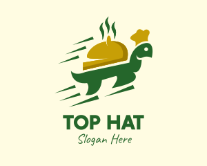 Fast Turtle Food Delivery logo design