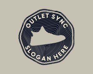 Sneaker Outlet Badge logo design