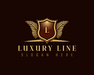 Luxury Boutique Crest logo design