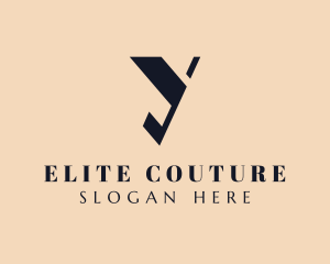 Tailor Boutique Letter Y logo