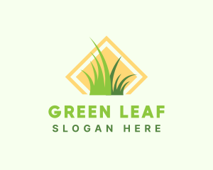 Nature Grass Garden logo design