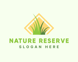 Nature Grass Garden logo design