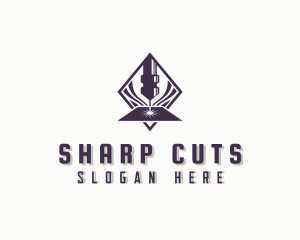 CNC Laser Machine logo design