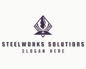 CNC Laser Machine logo design