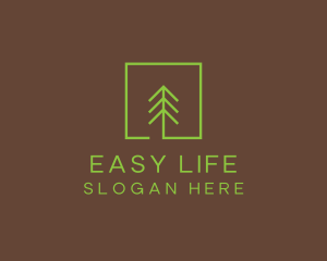 Pine Tree Environment logo design