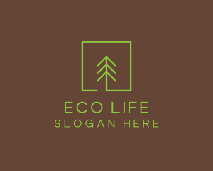 Pine Tree Environment logo design