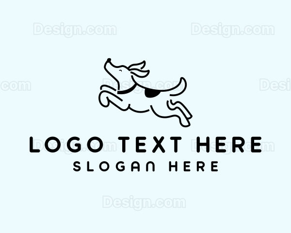 Pet Dog Veterinarian Logo