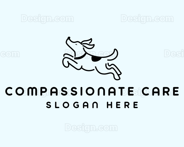 Pet Dog Veterinarian Logo