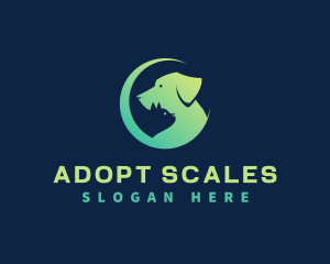 Pet Veterinary Shelter logo design