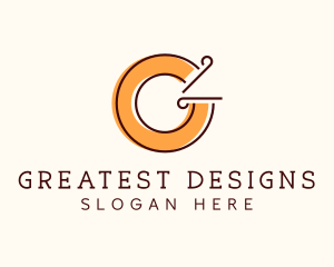 Legal Business Letter G logo design