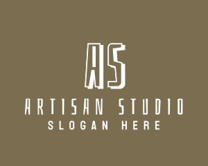 Minimalist Art Studio logo design