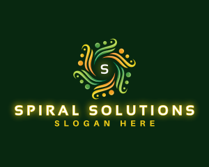 Generic Spiral Decoration logo design