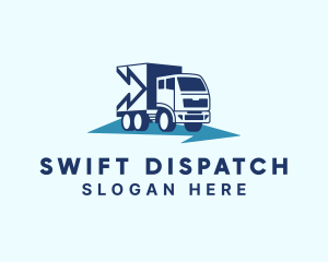 Blue Arrow Delivery Truck logo