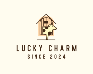 Cow Farm Barn logo design