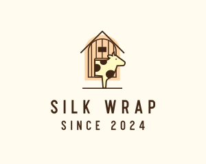 Cow Farm Barn logo design