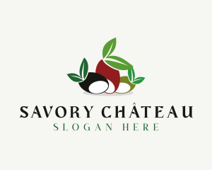 Organic Healthy Olives logo design