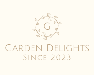 Organic Leaf Garden logo design