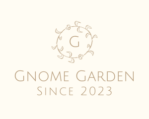 Organic Leaf Garden logo design