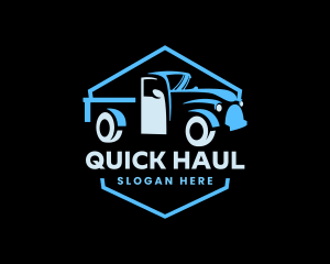 Classic Truck Pickup logo design