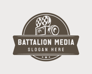 Film Media Camera logo design