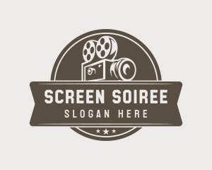 Film Media Camera logo design