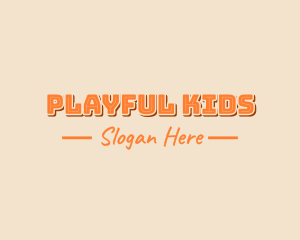 Playful Business Company logo design