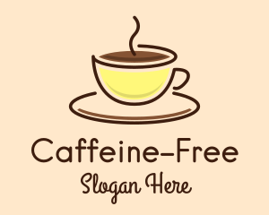 Hot Coffee Cup logo design