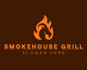 Roasted Goat Barbecue logo