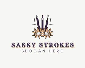 Flower Cosmetic Makeup logo