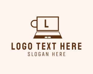 Laptop Internet Cafe Studio logo
