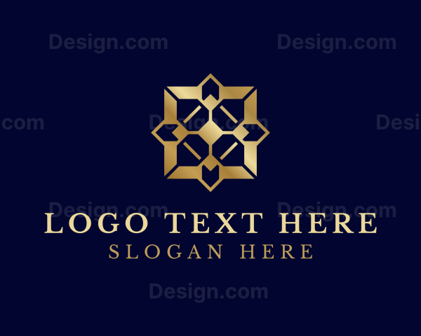 Luxury Geometric Tile Logo