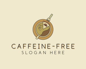 Cafe Coffee Cake logo design