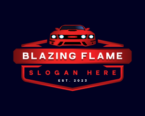 Mustang Detailing Car logo design