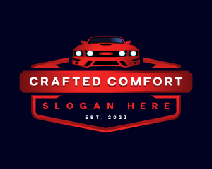 Mustang Detailing Car logo design