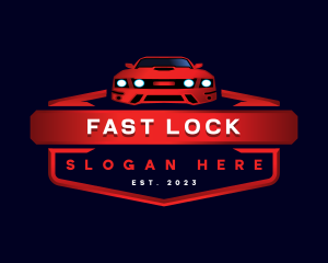 Mustang Detailing Car logo design