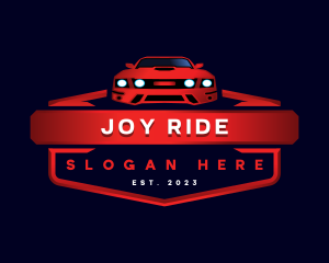 Mustang Detailing Car logo design