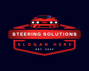 Mustang Detailing Car logo design