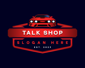 Mustang Detailing Car logo design