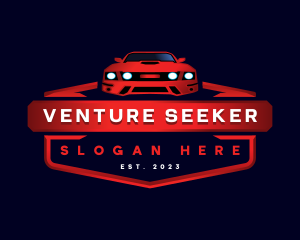 Mustang Detailing Car logo design