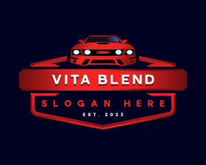 Mustang Detailing Car logo design