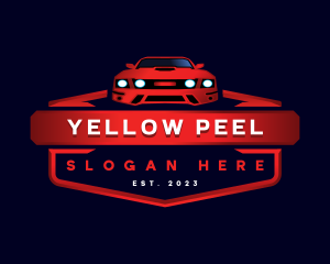 Mustang Detailing Car logo design