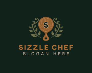 Chef Chopping Board Cooking logo design