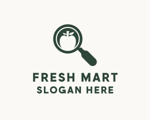 Fruit Food Search logo design