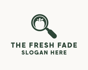 Fruit Food Search logo design