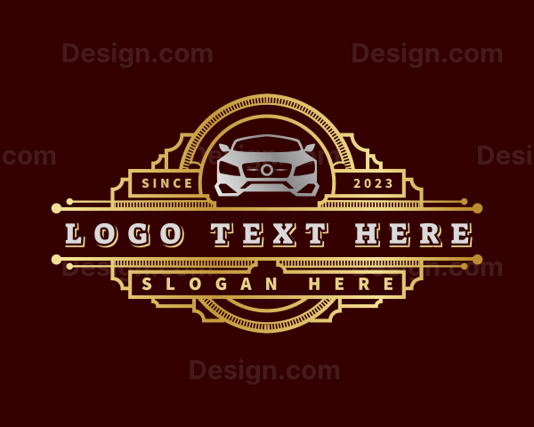 Luxury Car Vehicle Logo