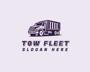 Logistics Truck Vehicle logo design